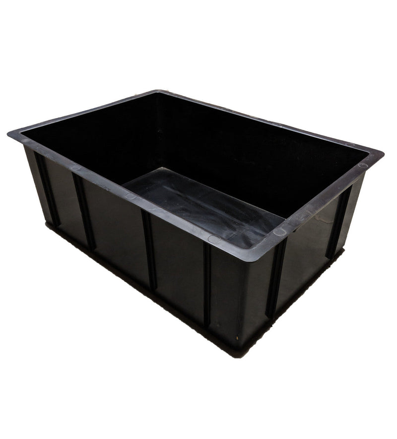 CROP-BOX BLACK 45L SOLID BASE 58 X 41 X 20.5CM