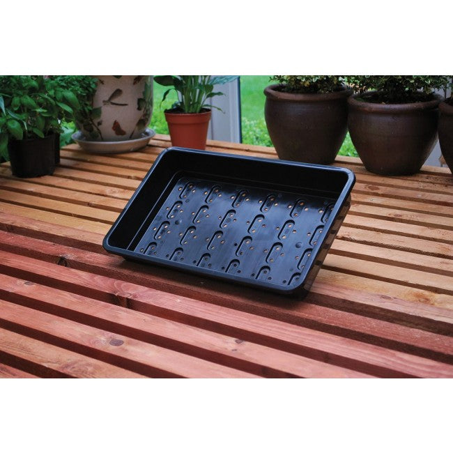 GARLAND STANDARD NETTED SEED TRAY 37.5 X 23 X 6CM BLACK