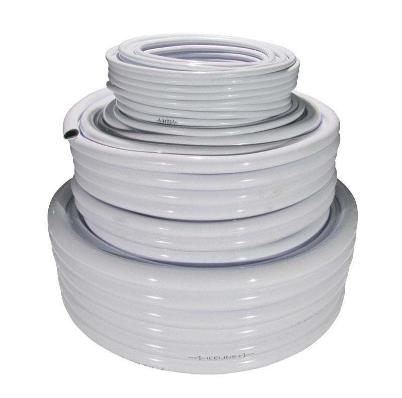 POLYTUBE WHITE 4MM 100 METRE ROLL NON KINK