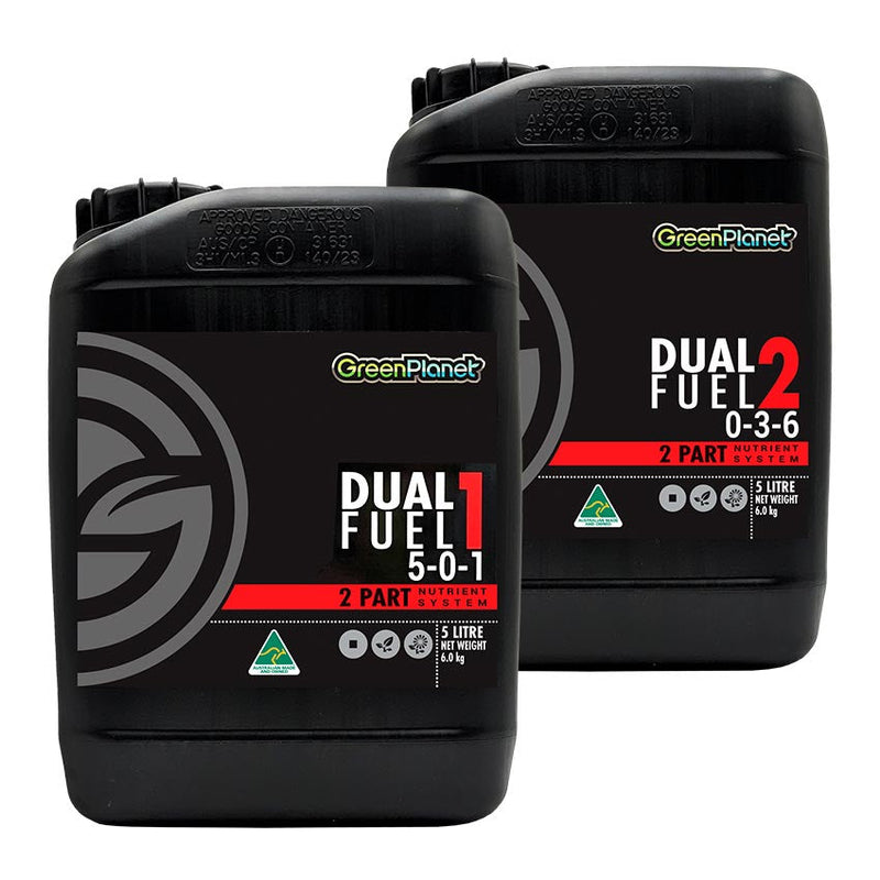 GREEN PLANET DUAL FUEL PART ONE AND TWO - FIVE LITRE BOXED SET