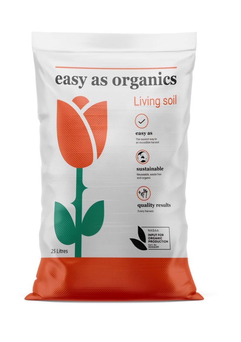 Easy As Organics Water Only Living Soil