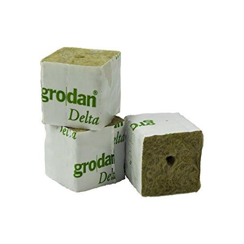 GRODAN DELTA 4G - 75MM X 75MM WRAPPED CUBE NO HOLE EACH