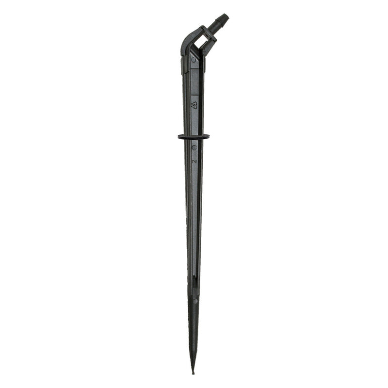 DRIP STAKE BLUE 14CM LONG WITH 4MM MICROTUBE TOP CONNECTION