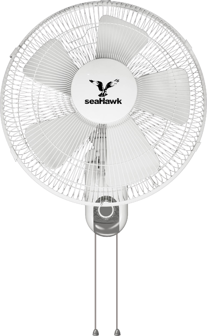 WALL FAN SEA-HAWK OSILLATING SIXTEEN INCH - 400MM 50W