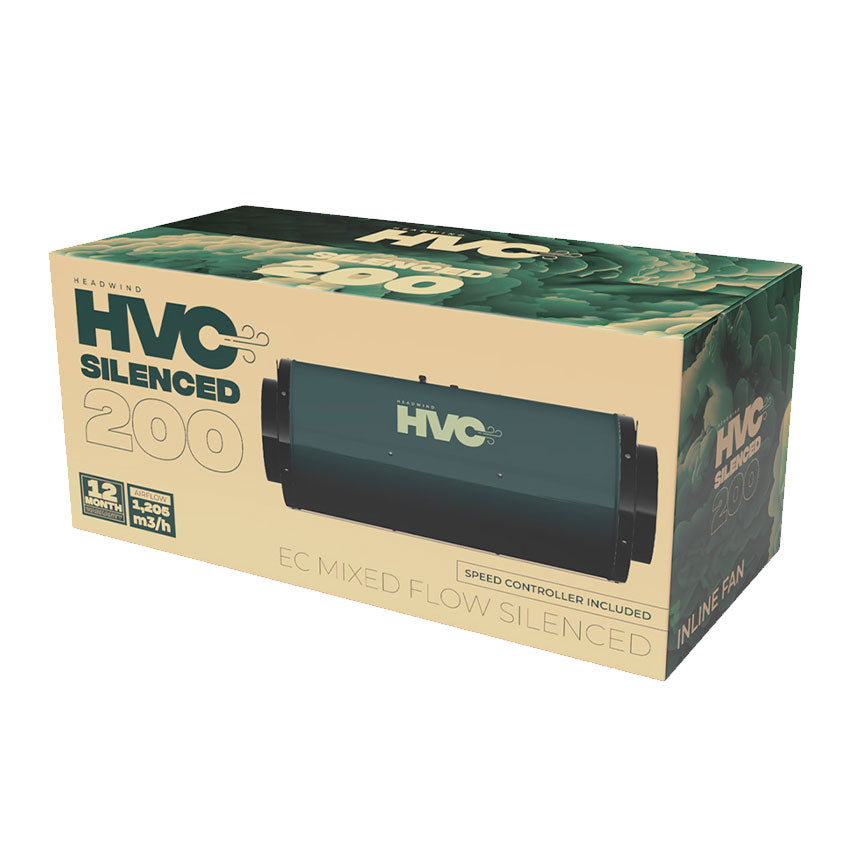 HVC EC FAN SILENCED MIXED FLOW 200MM (1205 M3/H)