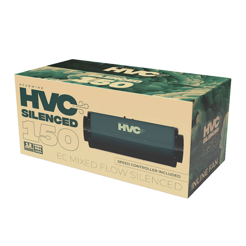 HVC EC FAN SILENCED MIXED FLOW 150MM (594 M3/H)