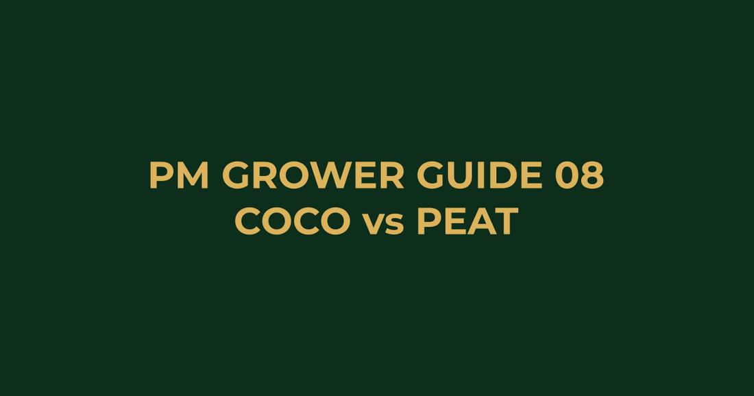 Professor Monstera Grower Guide 08: Coco Coir vs Peat Moss: Living Soil Edition