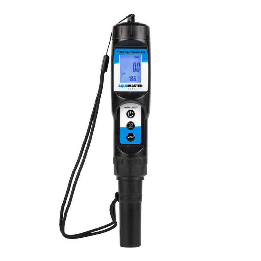 AQUAMASTER P110 PRO-COMBO PH - EC - TEMP METER