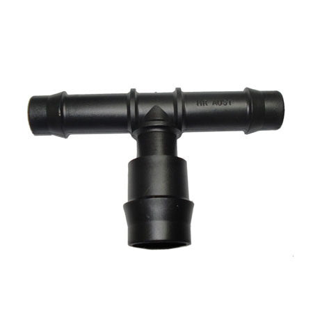 TEE INCREASING 13MM X 13MM X 19MM BARBED