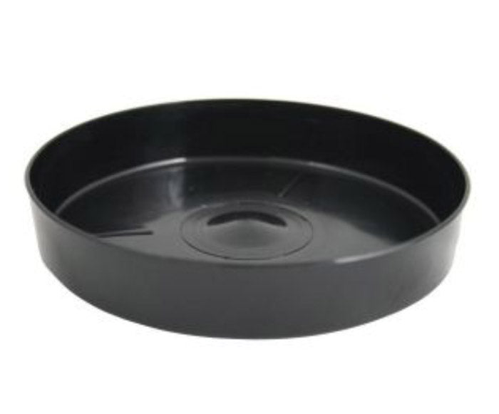 200MM BLACK SAUCER