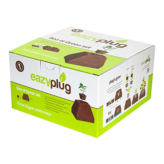 EAZY PLUG SEA OF GREEN SET (6x X PLUGS + 4 X MINI PYRAMID)
