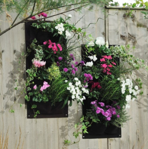 WALL FABRIC PLANT BAG - 82CM X 132CM - 25 PLANTS