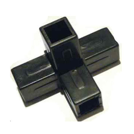 QUBELOCK 4 WAY CORNER BLACK (P40)