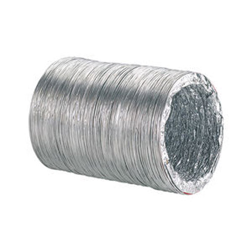 DUCTING SILVER ALUMINIUM 100MM X FIVE METRE BOXED