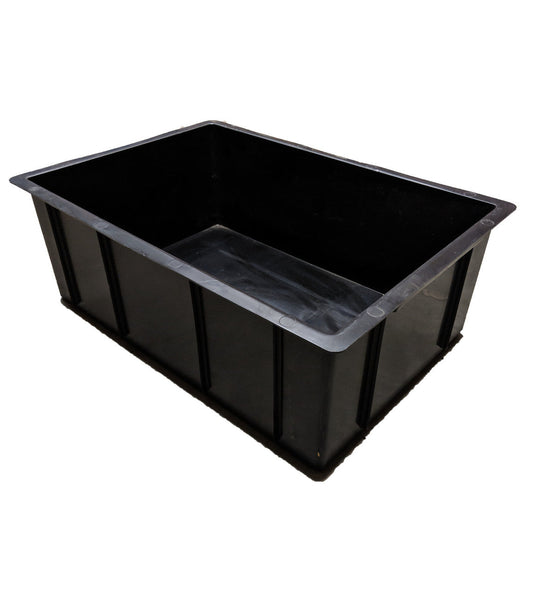 CROP-BOX BLACK 45L SOLID BASE 58 X 41 X 20.5CM