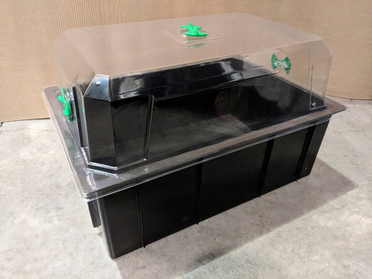 PROPOGATOR LID LARGE (FOR CROP BOX) INC 3 GREEN VENTS - SUITS 23-45-65 LTR