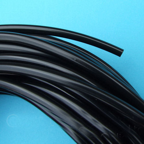 MICROTUBE BLACK 6.0MM 25 METRE ROLL POLY