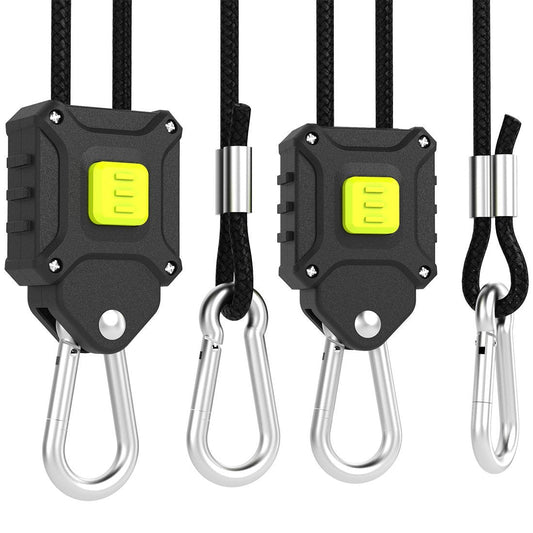 ROPE RATCHET "TWIN" PACK HANGERS (HOLDS 68 KG)