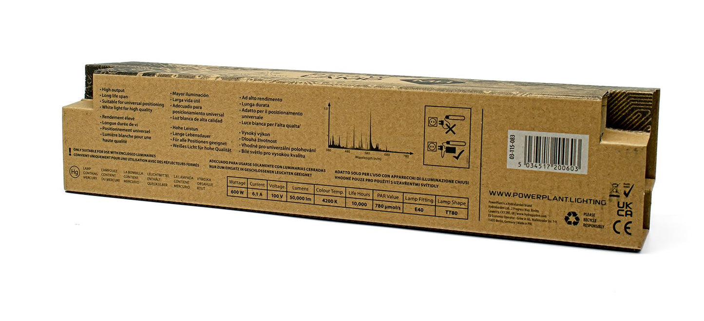 CULTIVATE RETRO 600 WATT MH DIGITAL OPT / LAMP
