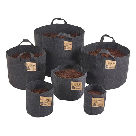 RHIZO-POT 39 LITRE WITH HANDLES 40 X 40 X 30CM HIGH