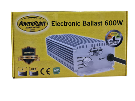 POWER-PLANT SLIMLINE 600W - 400 / 250 BALLAST