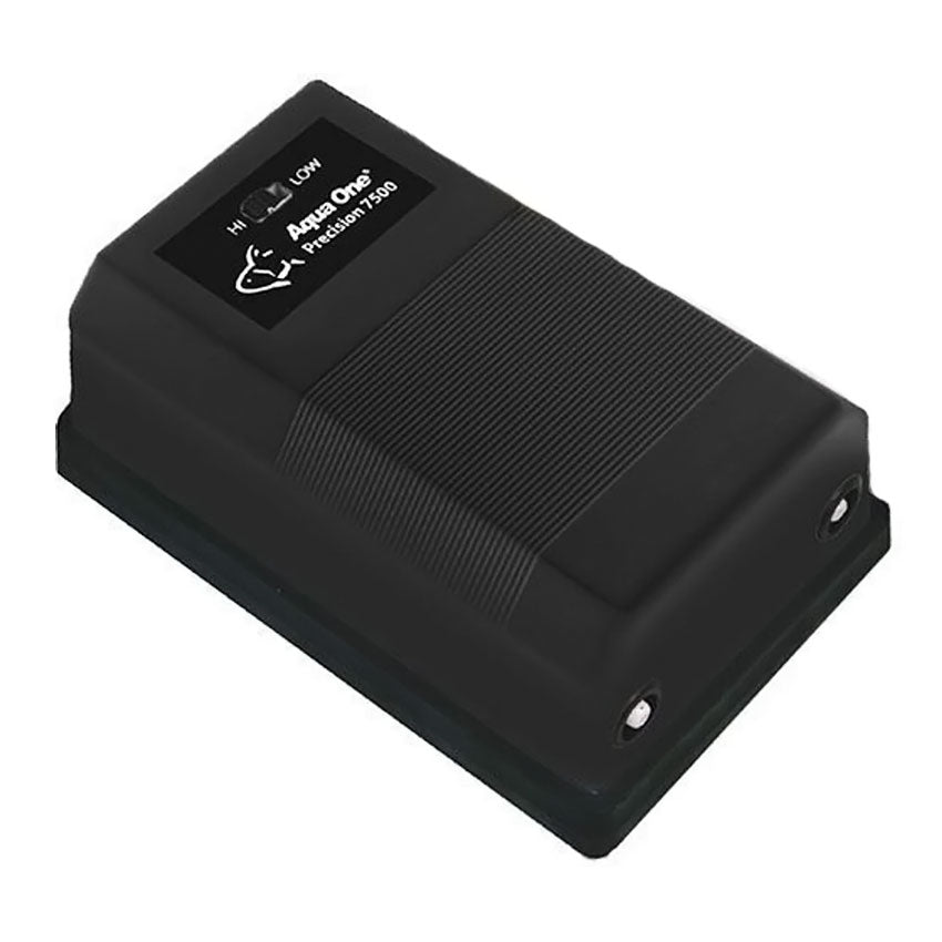 AIR PUMP PRECISION SR-7500 - 360 L/HR - TWIN OUTLET (AQUA ONE)