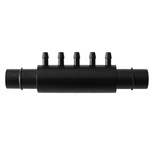 MANIFOLD 13MM INLINE WITH 5 MICROTUBE OUTLETS
