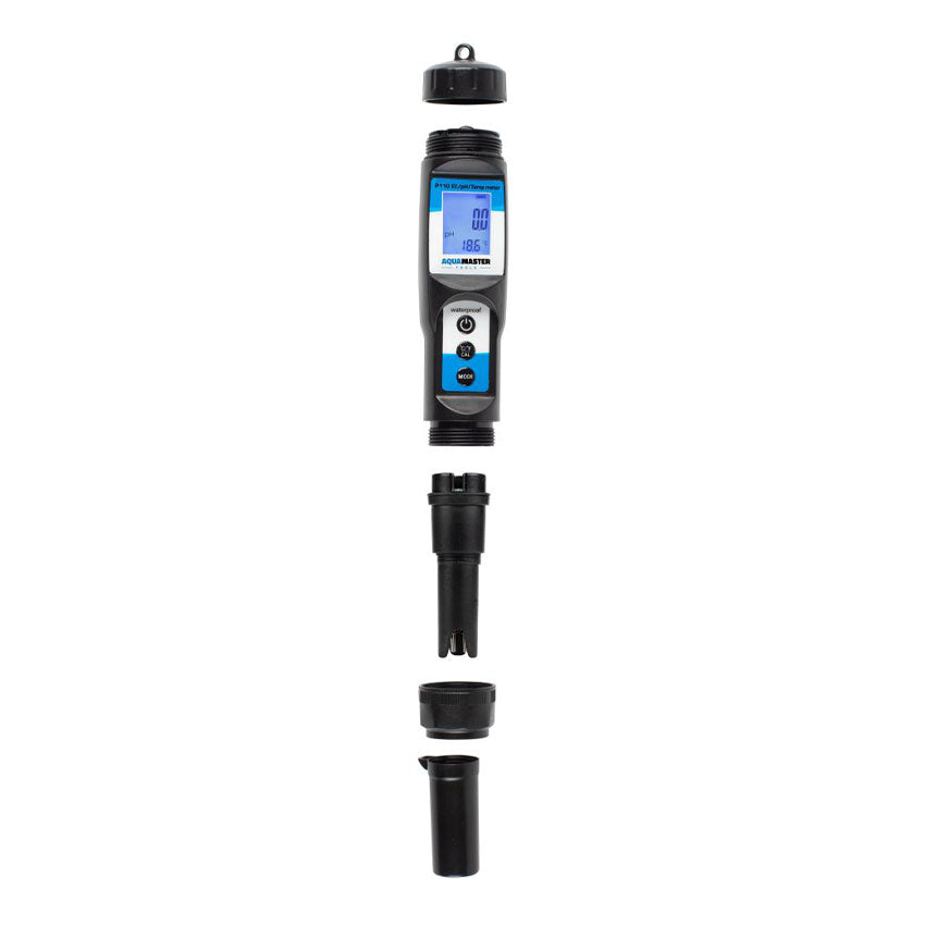 AQUAMASTER P110 PRO-COMBO PH - EC - TEMP METER