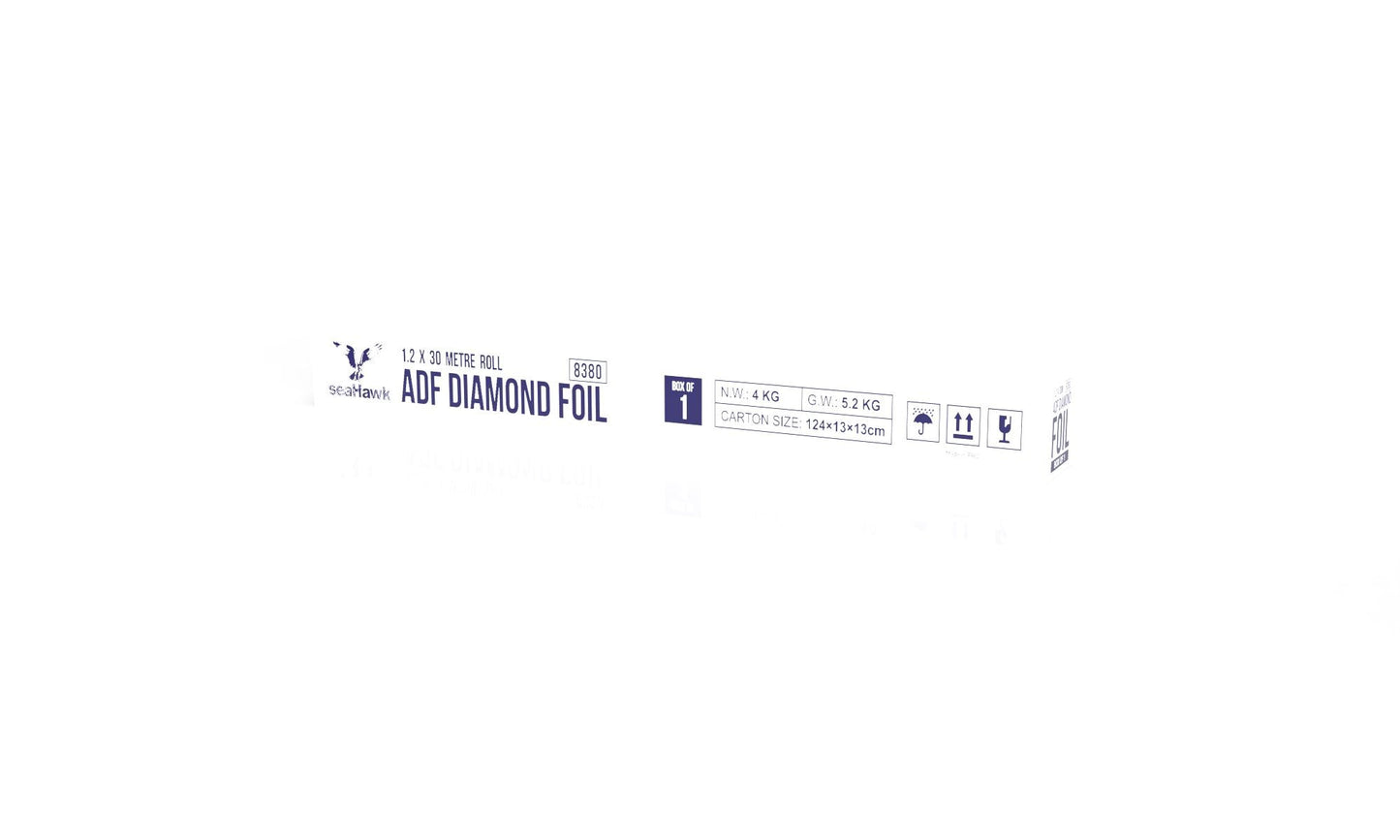 DIAMOND MYLAR ADF FOIL (110UM) 1.2 X 30 METRE