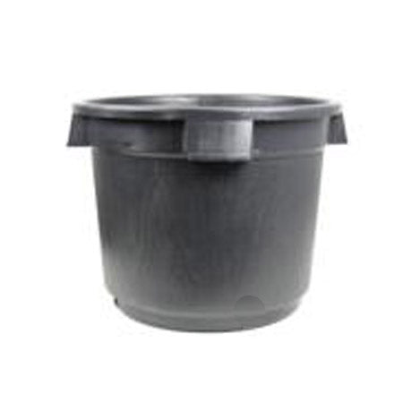 500MM STANDARD BLACK BUCKET NO HOLE & HANDLE 52 LITRE