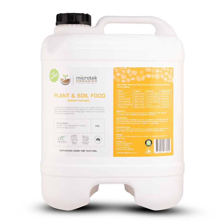 MICROTEK REPAIR - PLANT AND SOIL FOOD