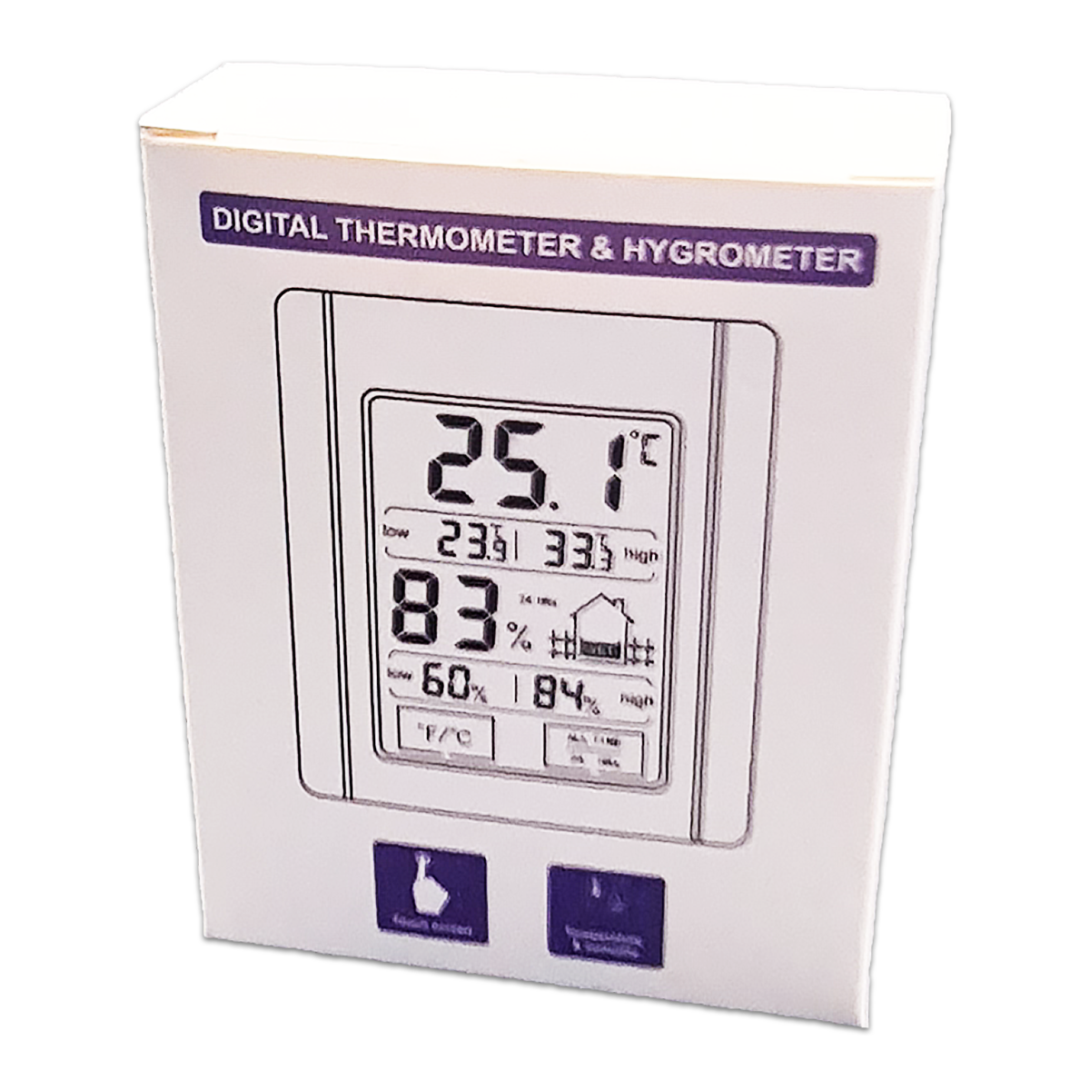 TOUCH-SCREEN TEMPERATURE AND HUMIDITY METER