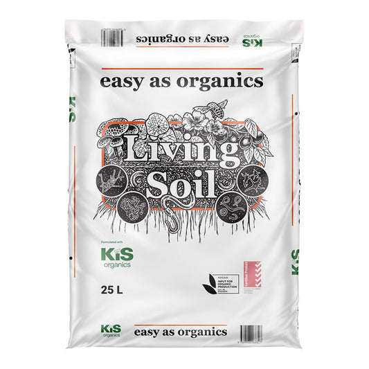 EASY AS ORGANICS WATER ONLY SOIL 25 LITRE