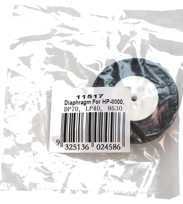 DIAPHRAGM - O2 PLUS HP 8000