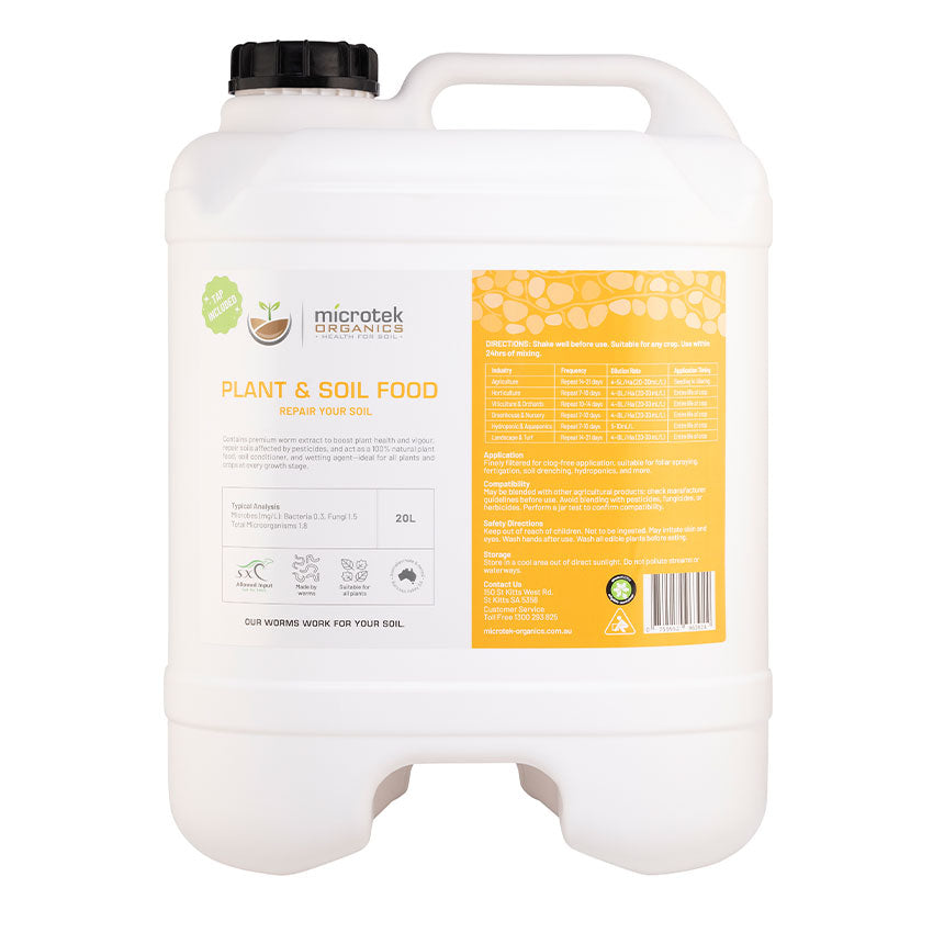MICROTEK REPAIR - PLANT AND SOIL FOOD