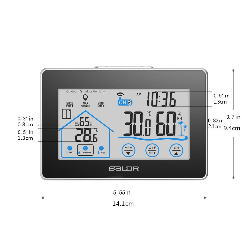 WIRELESS HYGRO / THERMOMETER (BALDR)