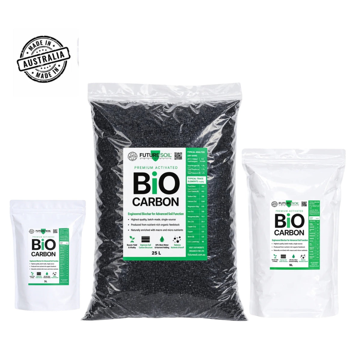BIOCARBON - Premium Biochar (Engineered Carbon for Soil)