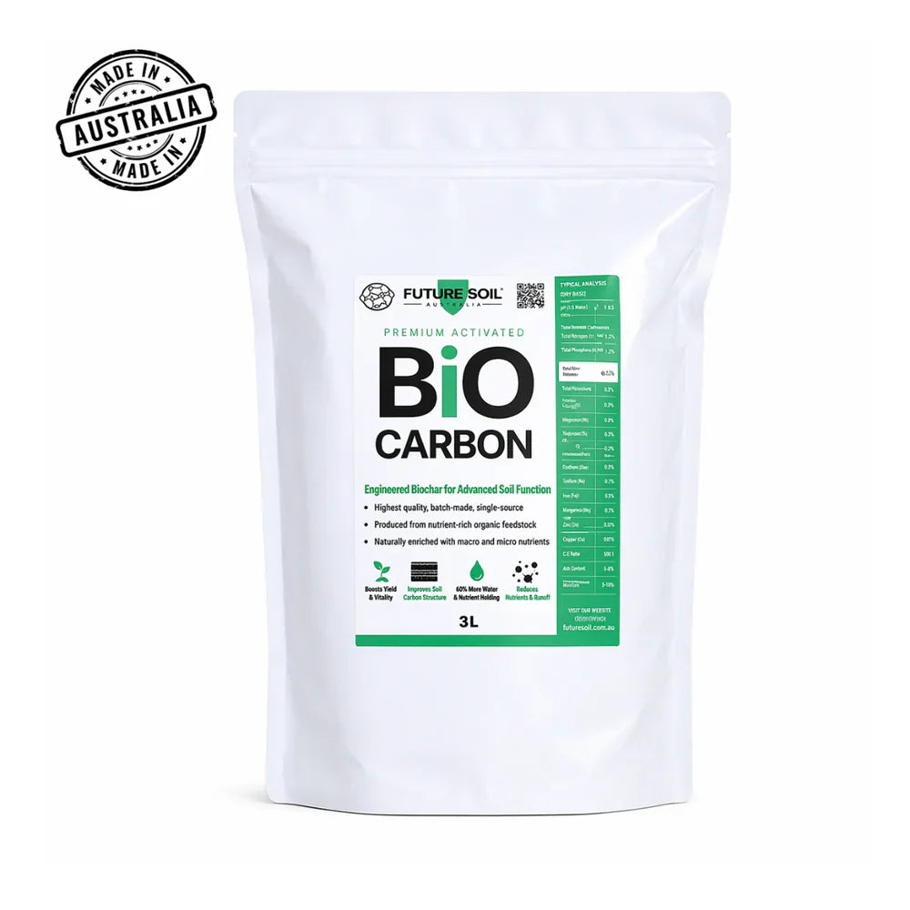 BIOCARBON - Premium Biochar (Engineered Carbon for Soil)