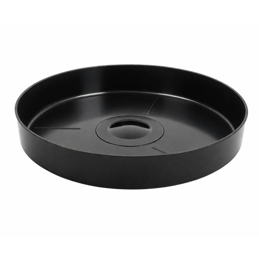 200MM BLACK SAUCER