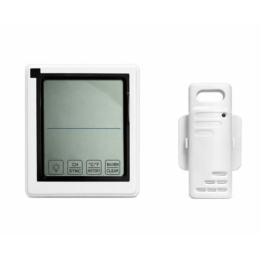INDOOR-OUTDOOR THERMO-HYGROMETER - THERMO+CLOCK