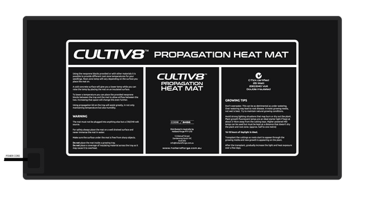 HEAT-MAT FLEXIBLE MEDIUM 550 X 280MM 25 WATT