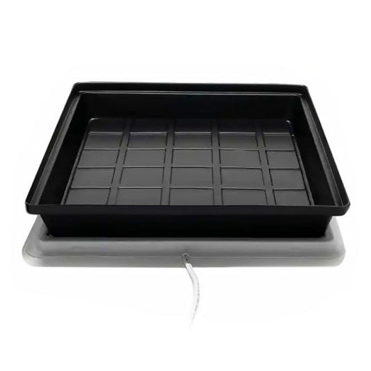 HEAT N GROW BLACK CATCHMENT TRAY 385 X 320 X 50MM