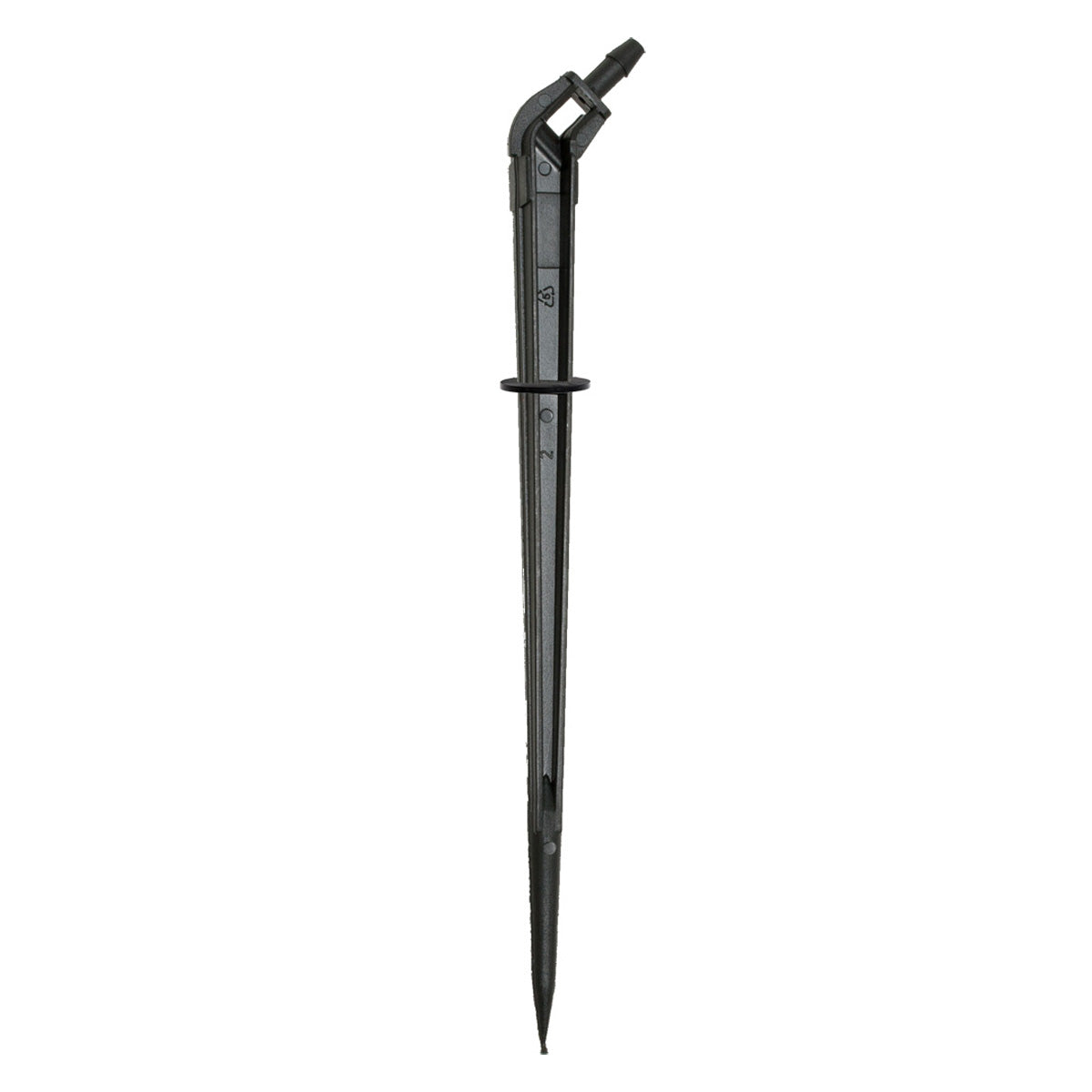 DRIP STAKE BLUE 14CM LONG WITH 4MM MICROTUBE TOP CONNECTION