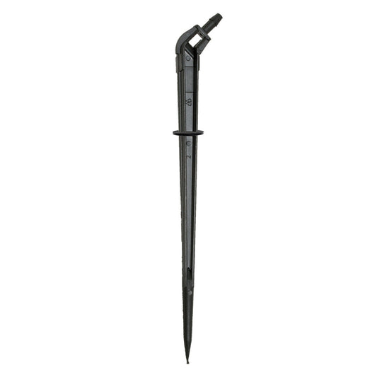 DRIP STAKE BLUE 14CM LONG WITH 4MM MICROTUBE TOP CONNECTION