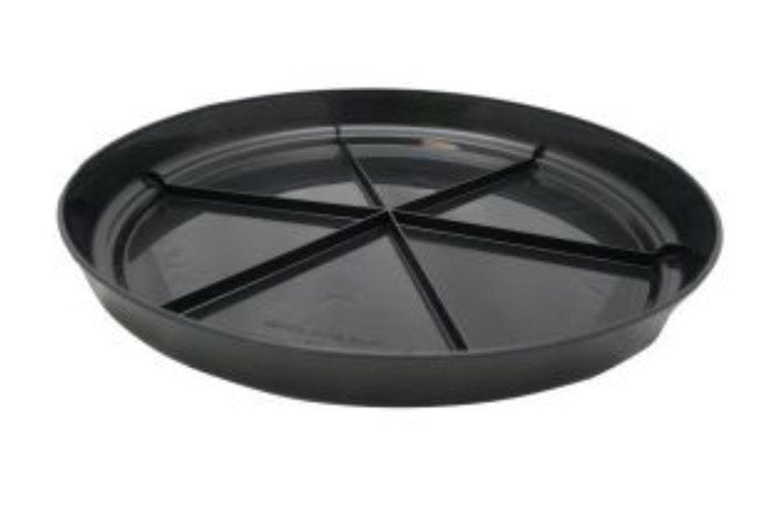 500MM BLACK SAUCER
