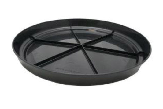 500MM BLACK SAUCER