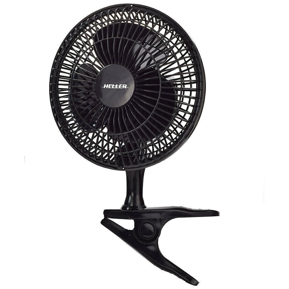 HELLER CLIP FAN 15CM TWO SPEED 15 WATT