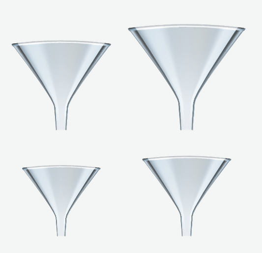 HYDRO BITZ 4 PIECE FUNNEL SET