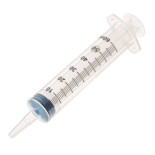 SYRINGE 50 - 60 MLS - CATHETER TIP - LARGE OUTLET