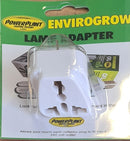 CONVERTER PLUG TRAVEL ADAPTOR TO SUIT CFL 240V LAMPS